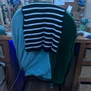 Old Navy Black and White Striped Skirt